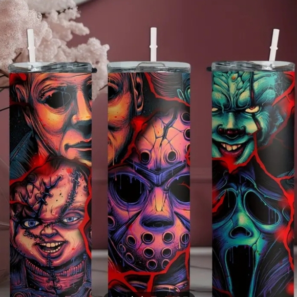 Halloween 20 oz tumbler - Picture 3 of 3